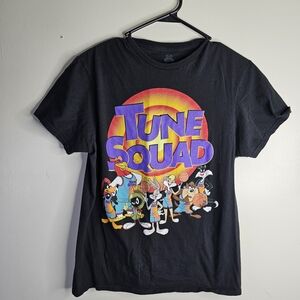 Tune Squad Black Graphic Tee - Short Sleeve